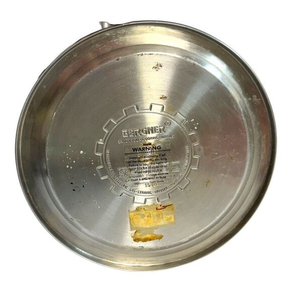 Bergner Cobalt Blue Stainless MCM Steel Whistling Tea Kettle Pot 2.5 Quart SEE - Picture 9 of 9